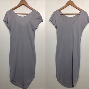 Light Lavendar-Gray Retreat cover up dress
